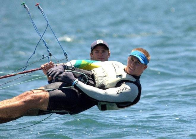 Joel Turner and Lewis Brake sailing at Sail Sydney © Bronwen Hemmings